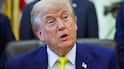 US President Donald Trump during a coal announcement in the Oval Office of the White House. Bloomberg