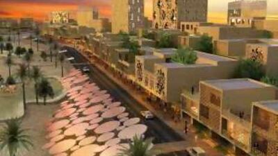 An artist's impression of Xeritown, which will be built on a 60-acre area in Dubailand.