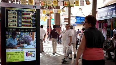 The support for gold price at $1,900 an ounce remains strong as the automatic data processing number failed to keep the price below that level. Razan Alzayani / The National