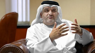 Rashed Al Baloushi is the chief executive of the Abu Dhabi Securities Exchange. Delores Johnson / The National
