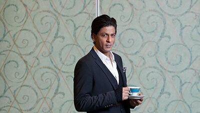 Bollywood star Shah Rukh Khan is photographed backstage at Atlantis after promoting his new film Chennai Express. Khan is in Dubai filming his new film Happy New Year. Clint McLean for The National