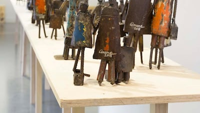 Bacho started work on these sculptures in 2014 Photography by Paul Hennebelle