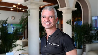 Dr Shai Efrati, medical director and co- founder of Aviv Scientific. Pawan Singh/The National