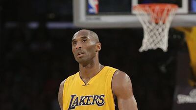 At 1-8, Kobe Bryant and the LA Lakers have the worst record in the NBA's Western Conference to start the season. Jae C Hong / AP