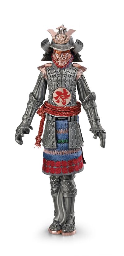 Samurai pen from the Warriors collection. Courtesy Montegrappa