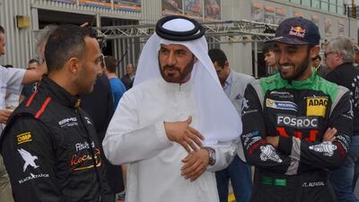 ATCUAE president Mohammed Ben Sulayem has said the Emirates Motorsport Expo is "a great initiative for introducing new people to all the options in UAE motorsport." Courtesy Total Communications