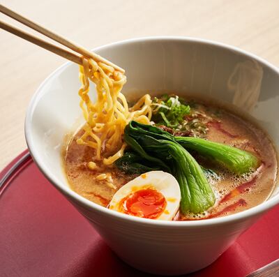 The spicy miso ramen broth is a must-have. Photo: Mitsu-Ya