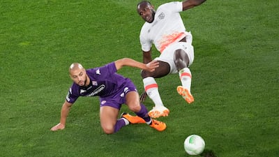 Sofyan Amrabat, 8 – Another important cog in a well-oiled Fiorentina midfield that refused to relinquish control for much of the tie, although he too saw yellow for a high - and unnecessary - challenge on the advancing Emerson. AP