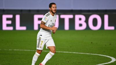 Eden Hazard in action. AFP