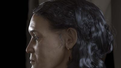 Experts such as archaeologists, forensic scientists, anthropologists and model makers worked to come up with the reconstruction of Hinat