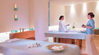 Salons and spas across the UAE offer treatments even for the time-poor. Photo: Dusit Thani Abu Dhabi