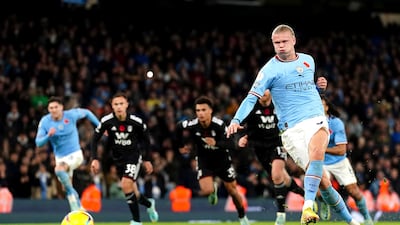 SATURDAY - Manchester City v Brentford (kick-off 4.30pm UAE): Erling Haaland made a match-winning return from injury last week, slotting home an injury-time penalty against Fulham, although the Norwegian's ankle problem means he is a doubt for this game. But with or without Haaland, cannot see anything other than a convincing City win. Prediction: City 4 Brentford 1. AP