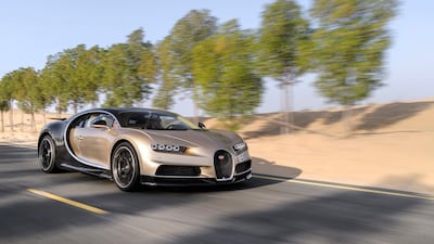 This Chiron is the same car seen in the most recent series of Top Gear. Bugatti Automobiles SAS