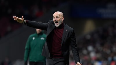 Stefano Pioli's AC Milan finished second in Serie A last season and are currently in the same position this time round. AFP