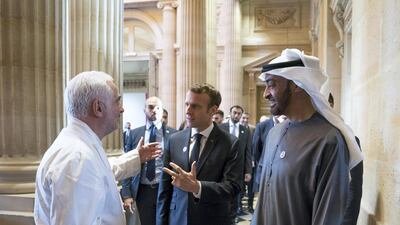 Sheikh Mohamed said the two country's support values of tolerance, promote dialogue, interaction and coexistence among peoples, civilisations and cultures. Mohamed Al Hammadi / Ministry of Presidential Affairs