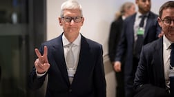 Tim Cook is stepping down as Apple's CEO after 15 years. EPA