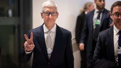 Apple chief executive Tim Cook. EPA