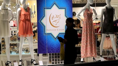 Shoppers can now actually make money at malls, instead of spending it, with the help of a mystery shopper app. Satish Kumar / The National