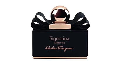 Signorina Misteriosa by Salvetore Ferragamo, Eau de Parfum. Courtesy Salvetore Ferragamo.