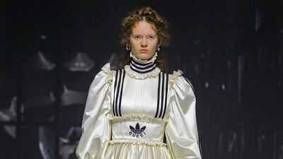 A look from the Exquisite Gucci runway show. Photo: Gucci