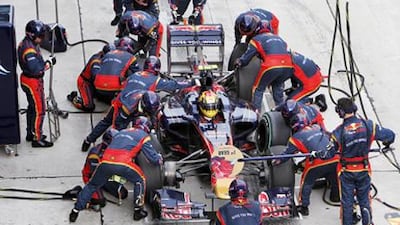 Today, perhaps more than ever, races are won and lost in Formula One in the seconds when the cars aren’t moving at all