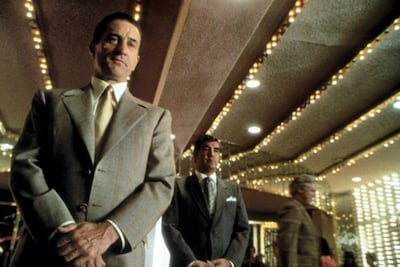 Robert de Niro in 1995's 'Casino'. Shutterstock