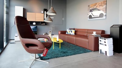 The Bo Concept furniture showroom. Jeffrey E Biteng / The National