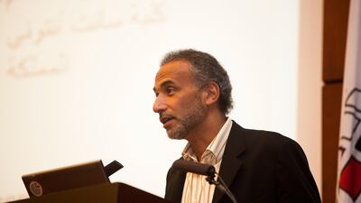 Tariq Ramadan, professor of Contemporary Islamic Studies at the University of Oxford, is facing multiple allegations of rape and sexual assault (Andrew Henderson / The National)