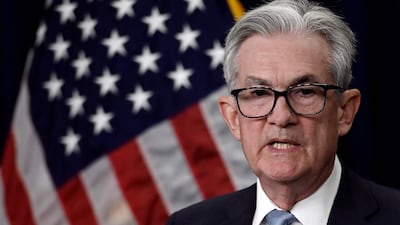 Federal Reserve Chairman Jerome Powell. AFP