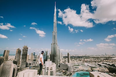 Dubai's Burj Khalifa is the most searched for travel bucket list destination, with 10,000 monthly global searches. Courtesy Unforgettable Travel