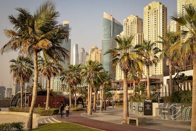 The hotel is conveniently located near JBR The Walk. AFP