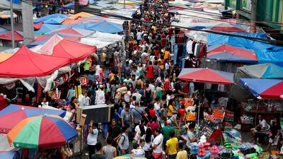 Zilingo recreates the Asian street market feeling such as this one in Divisoria, Manila, Philippines, with its online retail platform street market. Erik De Castro/Reuters