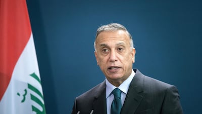 Prime Minister of Iraq Mustafa Al Kadhimi. AFP