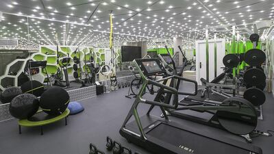 Don't fancy working out with other people? There's no need with this private gym. Mona Al Marzooqi / The National