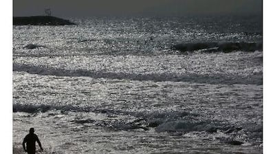 A view of the surf at Jumeirah Beach in Dubai where two swimmers recently drowned. One reader urges common sense to avoid rough seas, while another recommends a lifeguard service. Satish Kumar / The National