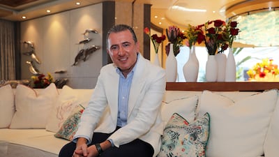 Mahdi Amjad, founder and executive chairman of Omniyat in Dubai. Pawan Singh / The National