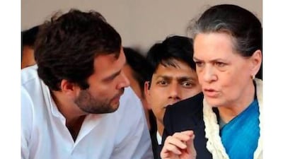 A reader says that the existence of political dynasties such as that of Rahul Gandhi and his mother Sonia, who now dominate the Congress party, are not necessarily good for Indian politics. Raveendran / AFP