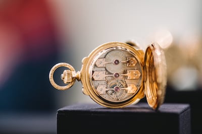 The La Esmeralda tourbillon pays tribute to a historic pocket watch that won a gold medal at the 1889 Paris Universal Exhibition. Photo: Girard-Perregaux