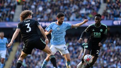 Wilfred Ndidi - 5. Inexplicably raised his hand up and handled the ball to gift City a penalty in the 12th minute. Should have done better with his tackle on De Bruyne en route to City's third goal. Getty