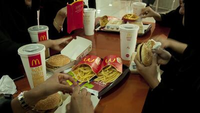 Dr Mokdad criticised residents’ sedentary lifestyles and said the diet of many was becoming “worse and worse”. Fatima Al Marzouqi / The National