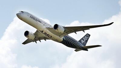 Delta Air Lines is reconsidering its $14bn order for Airbus A350s and A330neos. Wolfgang Kumm / AFP