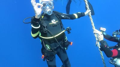 Woolle took the plunge just days after his birthday. Reuters