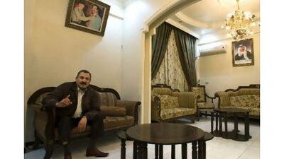 Khudeyr al Mushedi, the spokesman for the Iraqi Baath Party, led by Izzat al Douri, says the new alliance has no authority to speak in the party's name. Phil Sands / The National