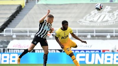 Japhet Tanganga – 6. Aided and abetted Joelinton’s goal, even if Sanchez was the chief architect of the mistake that led to it. Booked for a lunge on Ritchie. Nearly scored at a corner shortly after. Reuters