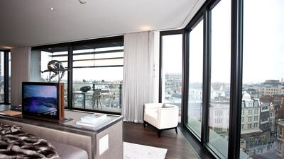 The 1,670-square-metre penthouse, which overlooks Hyde Park, is split over two levels, and has five bedrooms. Photo: Alamy