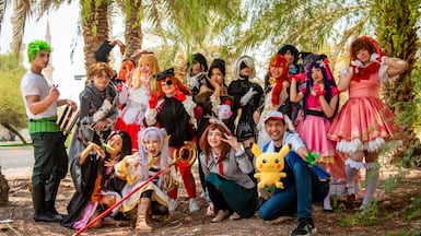 Animenia Abu Dhabi is back for its second year, offering fans of Japanese animation a chance to celebrate their passion. Photo: Animenia Festival Abu Dhabi