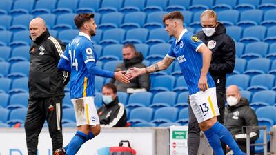SUBS: Pascal Gross – 6. Snubbed out a dangerous break by Martial, and picked some fine passes as Brighton pushed for their equaliser. Getty Images