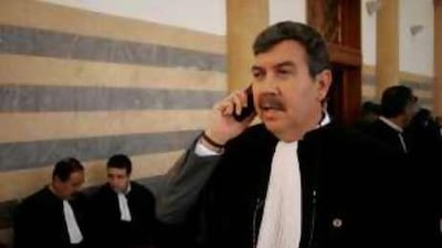 Mourad Bekkouri, a Moroccan lawyer at a court in Sale, Morocco, Oct 16 2008.