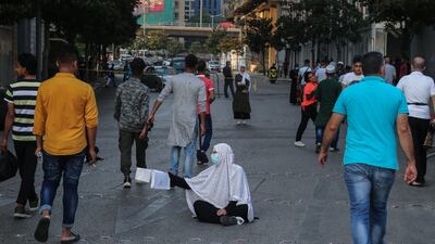 Since the onset of a severe economic crisis in late 2019 more than half of Lebanon's population has been pushed below the poverty line. EPA