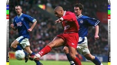 £8.5 million. STAN COLLYMORE: 1995, Nottingham Forest to Liverpool. Collymore had just enjoyed a prolific couple of seasons with Nottingham Forest before Liverpool came calling with a record bid. Despite a solid strike rate over his two seasons at Anfield, scoring 29 times in 67 games, off-the-field issues would result in the striker being sold to Aston Villa. AFP
